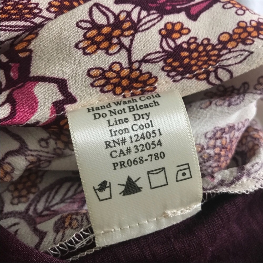 Anthropologie Porridge Bergen Tie Front NWT - Picture 7 of 8